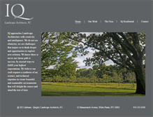 Tablet Screenshot of iqlandarch.com